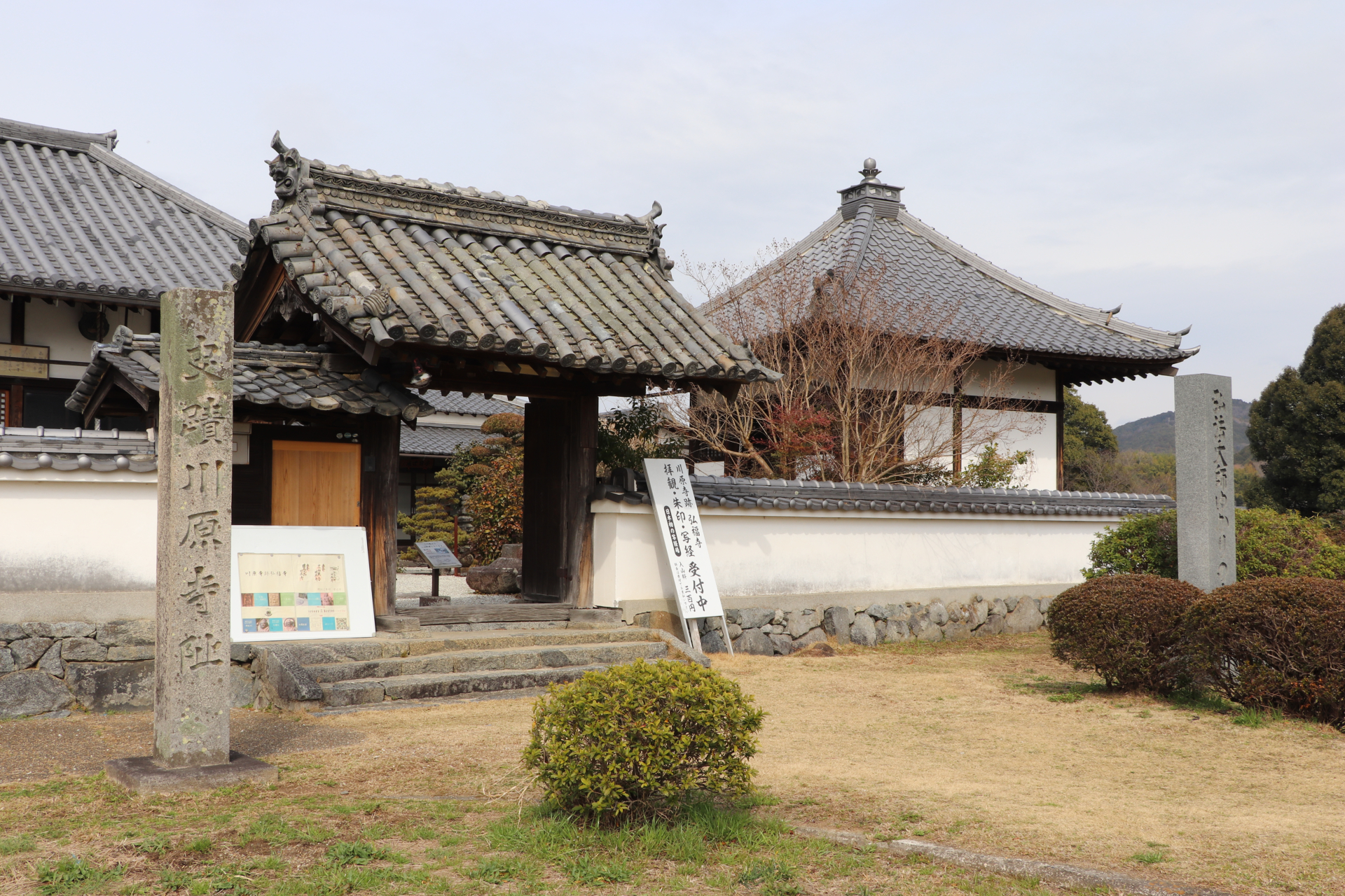 川原寺跡 弘福寺