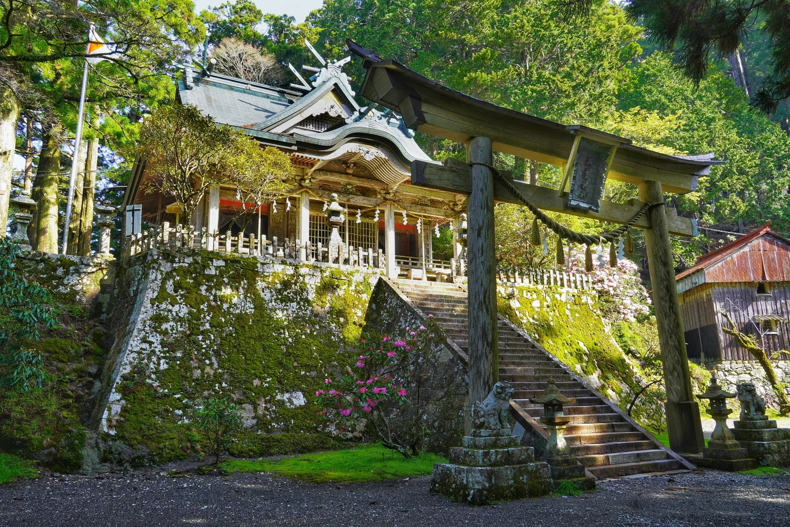 玉置神社の本社社殿